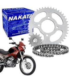 Kit RelaçãoTração Transmissão Nx 400 Falcon 2000 à 2015 Original NAKATA