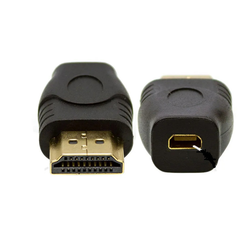 Adaptador HDMI Macho x Micro HDMI Fêmea – Alta Definição 27.049.24