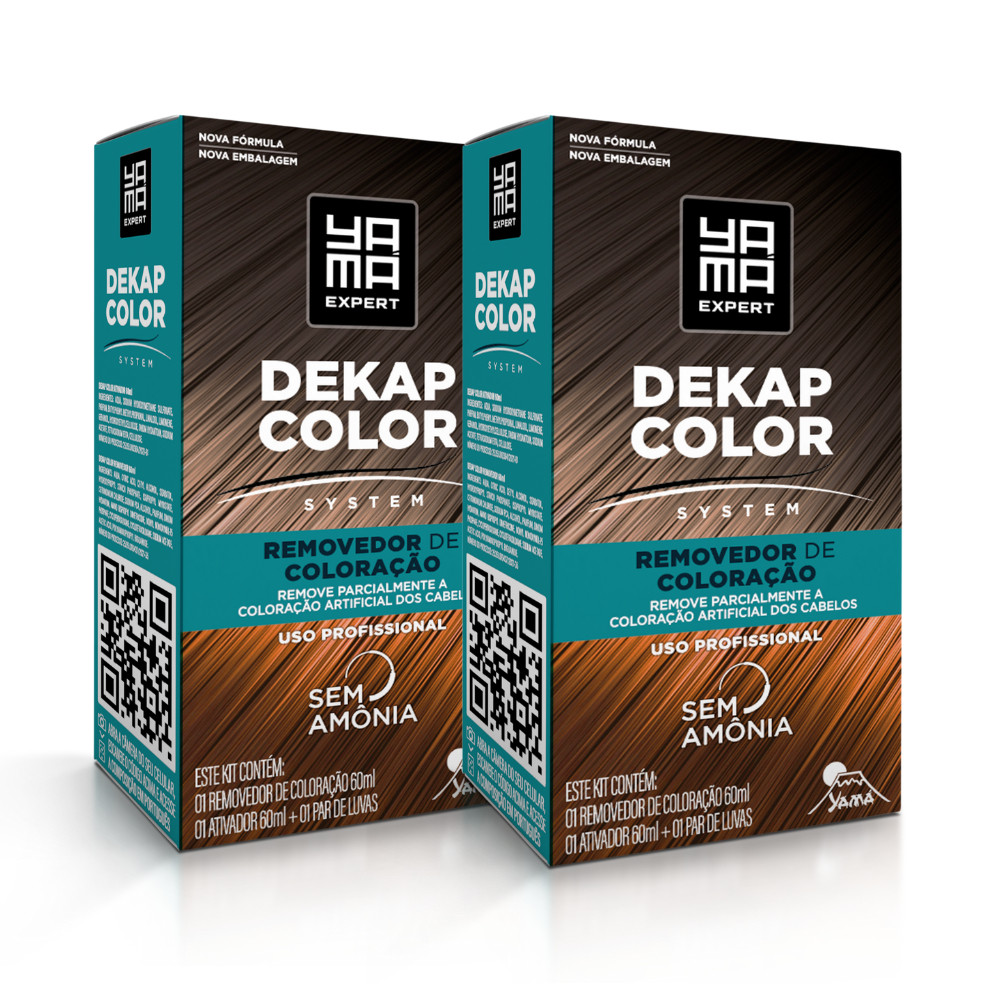 Kit Dekapcolor System 120ml C/2 - Yamá Cosmeticos