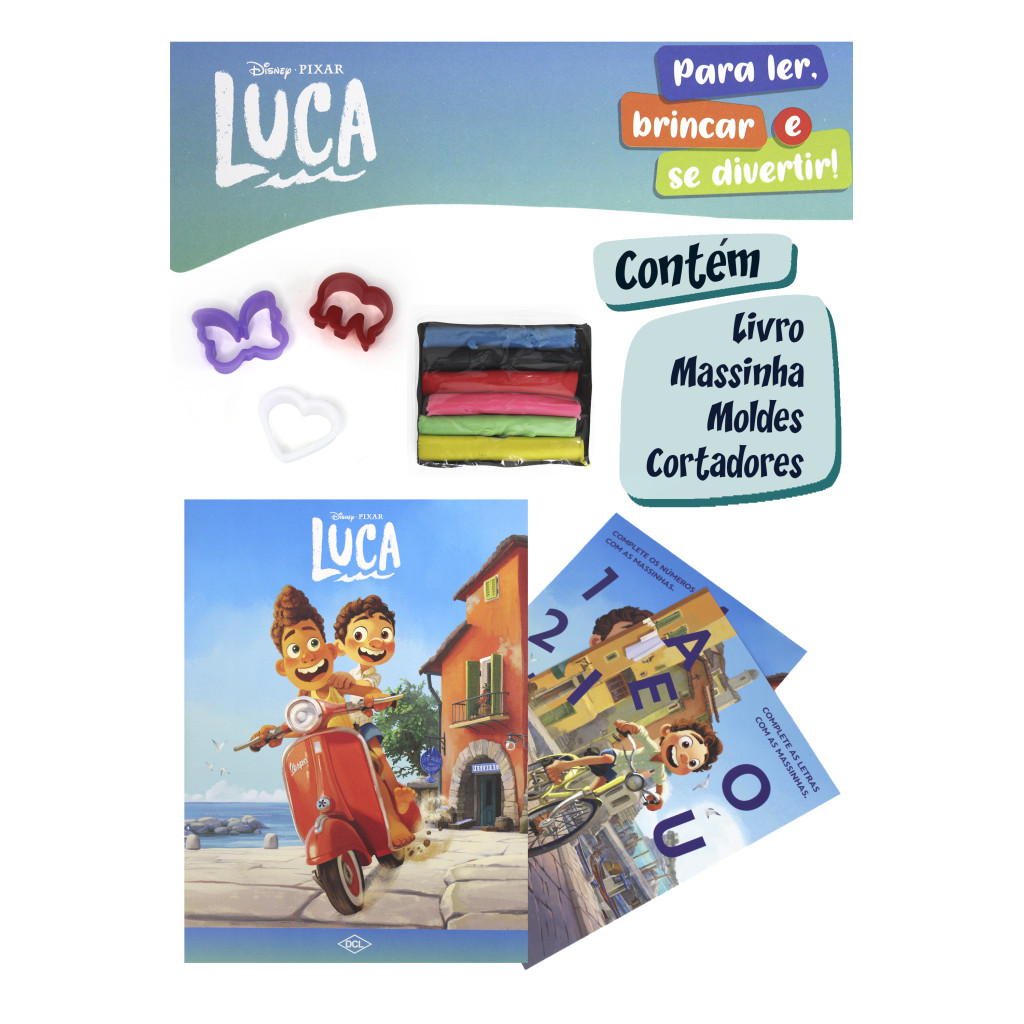 DISNEY - MASSINHA DIVERTIDA - LUCA BLISTER