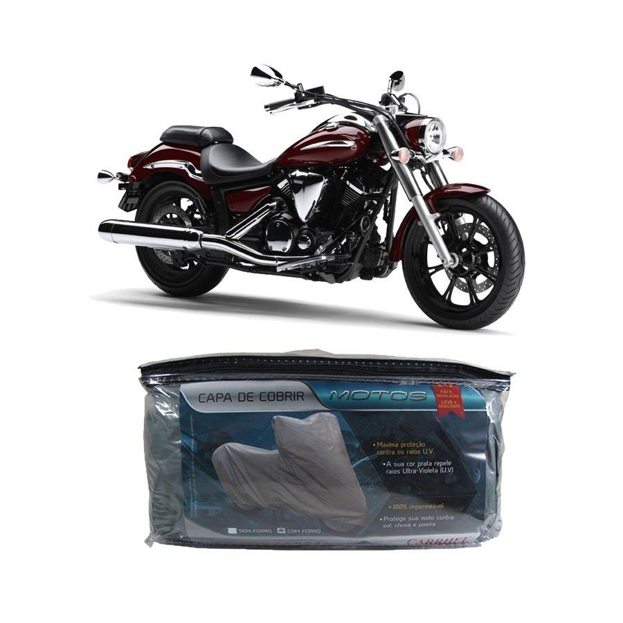 Capa para cobrir YAMAHA XVS 950 MIDNIGHT STAR com forro GG(198)