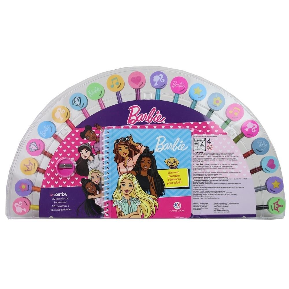 Livro Barbie - Borrachas divertidas em Oferta na Shopee