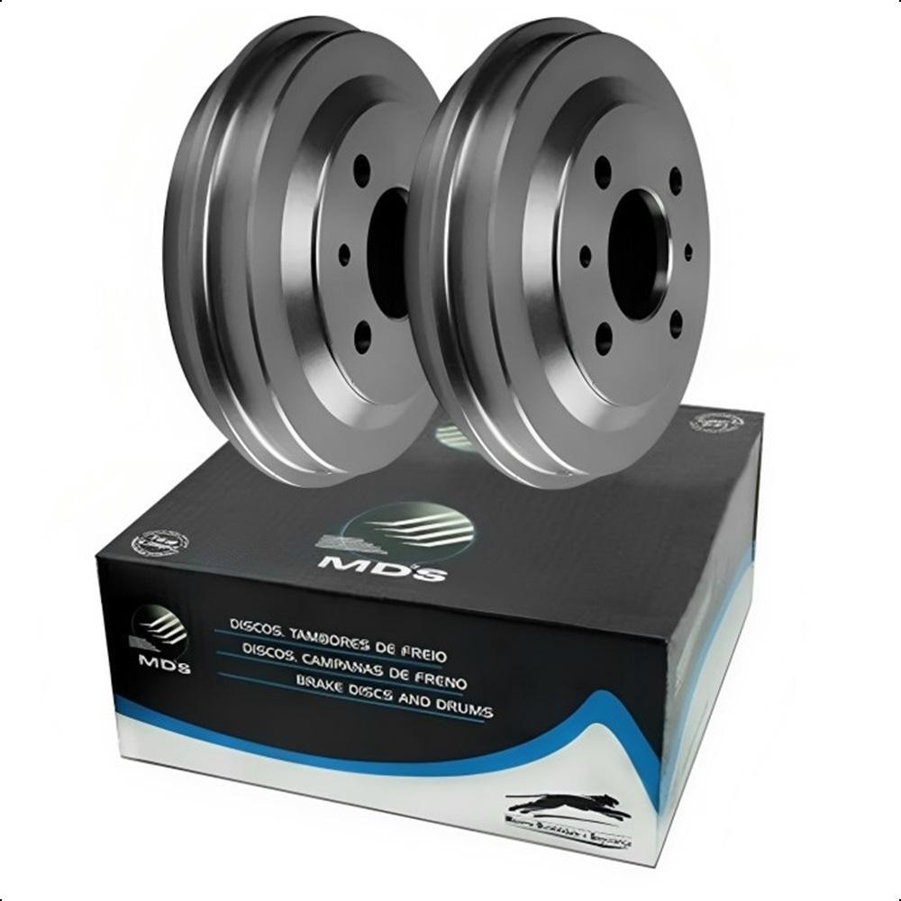 PAR TAMBOR FREIO FIAT PALIO 1996 EM DIANTE em Oferta na Shopee