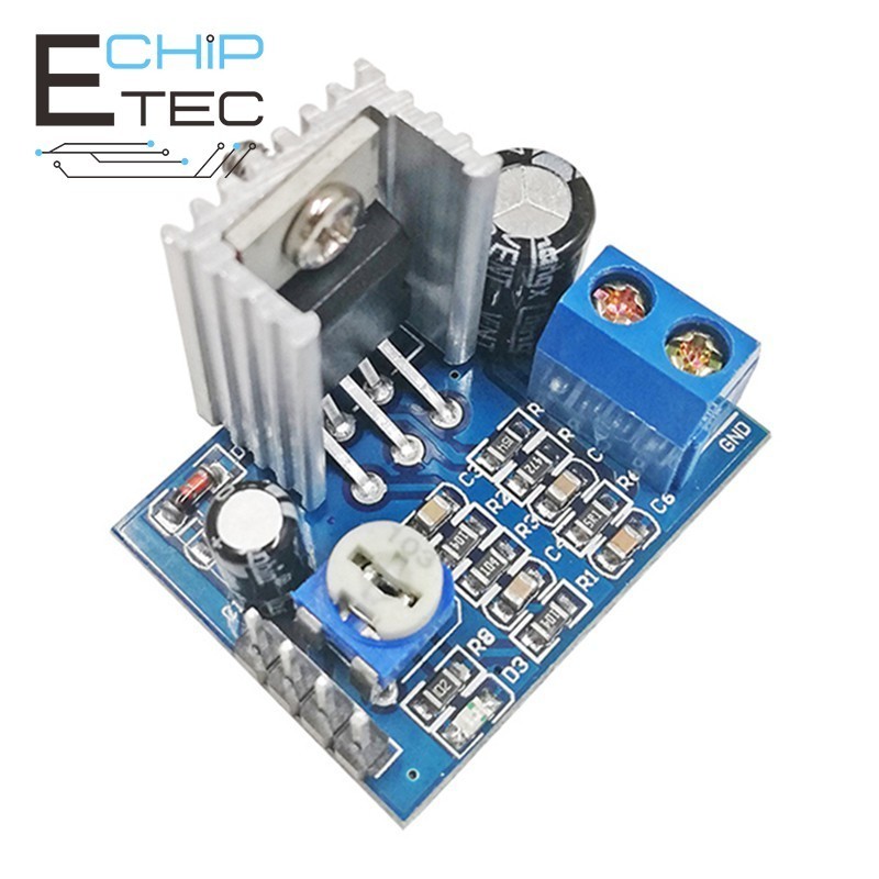 Placa Amplificadora Digital TDA2030A , Canal Único , 18W , 6-12V , Bluetooth , De Áudio Sem Fio , Mini Módulo Amplificad