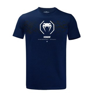 Camisa Masculina Venum Lazer 100% Algodão Azul em Oferta na Shopee