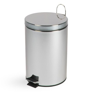 Lixeira aço inox de 7 litros com cesto removível Healer em Oferta na Shopee