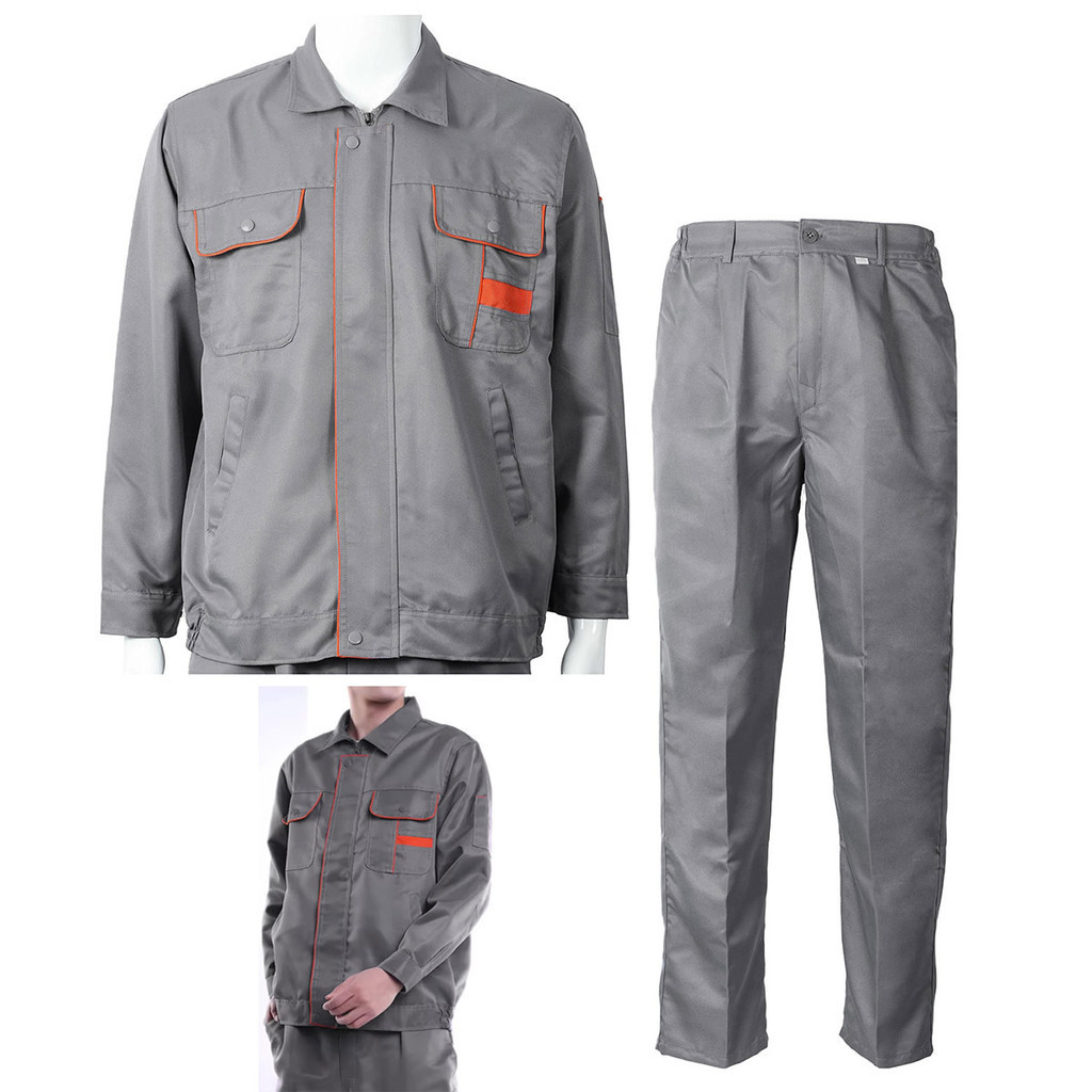 Conjunto Uniforme Listra Refletiva EPI Segurança do Trabalho Mecanico Eletricista Construçao Civil Operario Prestador de Serviço