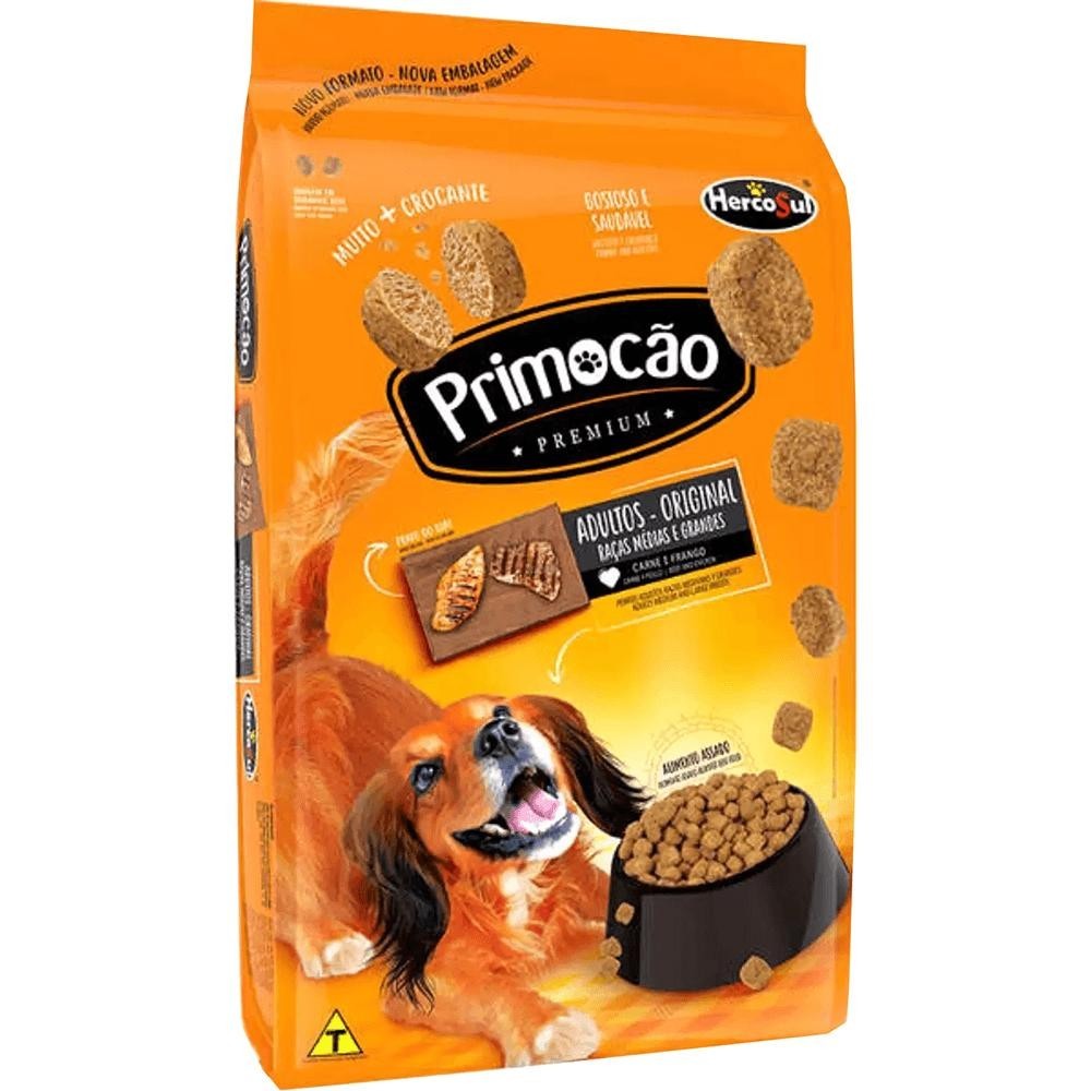 Ração Hercosul Primocão Premium, Carne e Frango 10,1kg em Oferta na Shopee
