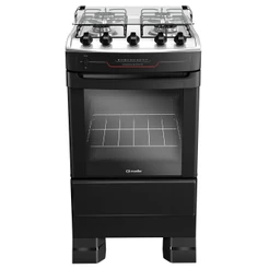 Fogão Mueller 4 Bocas Mesa de Inox e Acendimento Automático MFI4BF