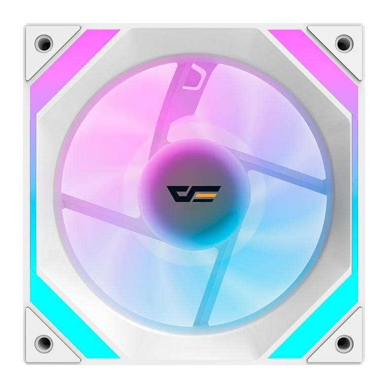 Ventoinha Aigo Darkflash DM22 Pro, ARGB, 120mm, Branco, DM22PRO-WH em Oferta na Shopee