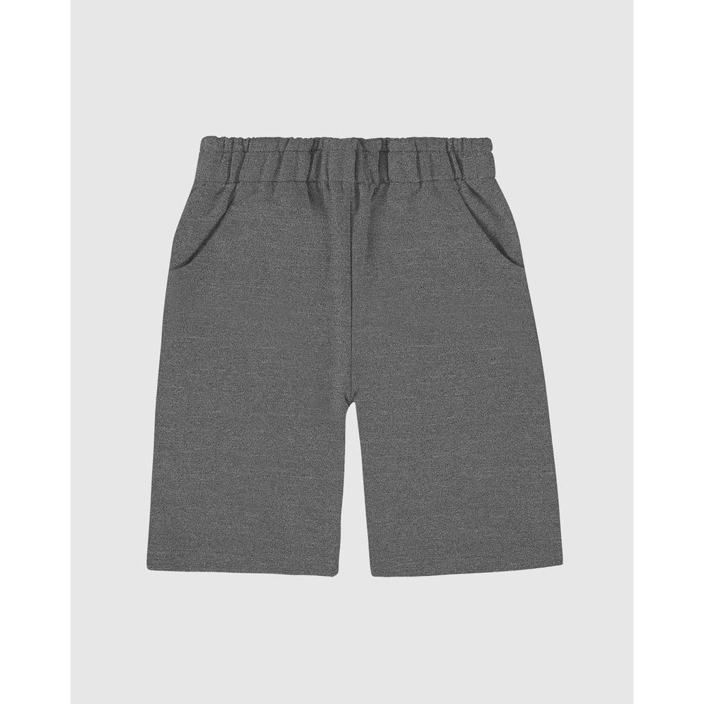 Bermuda Infantil Menino Moletom Sem Flanela Malwee Kids