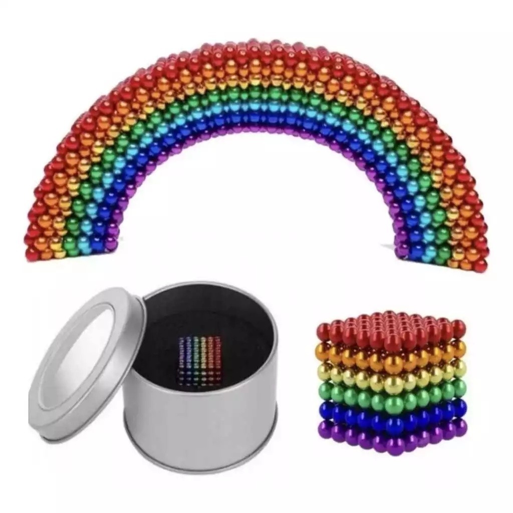 Neocube Bolas Cubo Magnético 216 Esferas 5mm em Oferta na Shopee