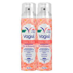 Kit 2 Desodorante Íntimo Vagisil Flor de Pessegueiro 75ml