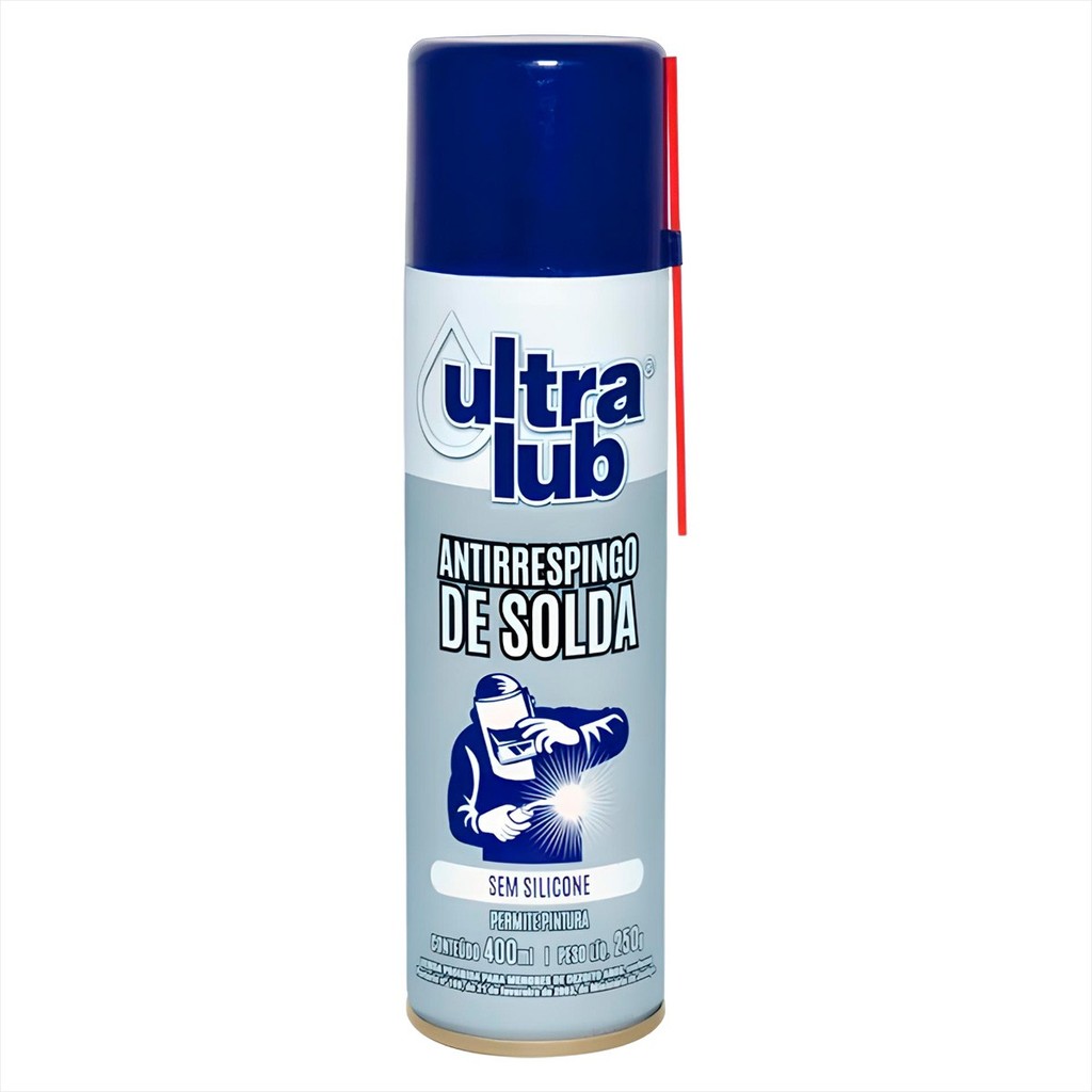 Antirespingo de Solda Sem Silicone 400ml Incolor Ultra Lub
