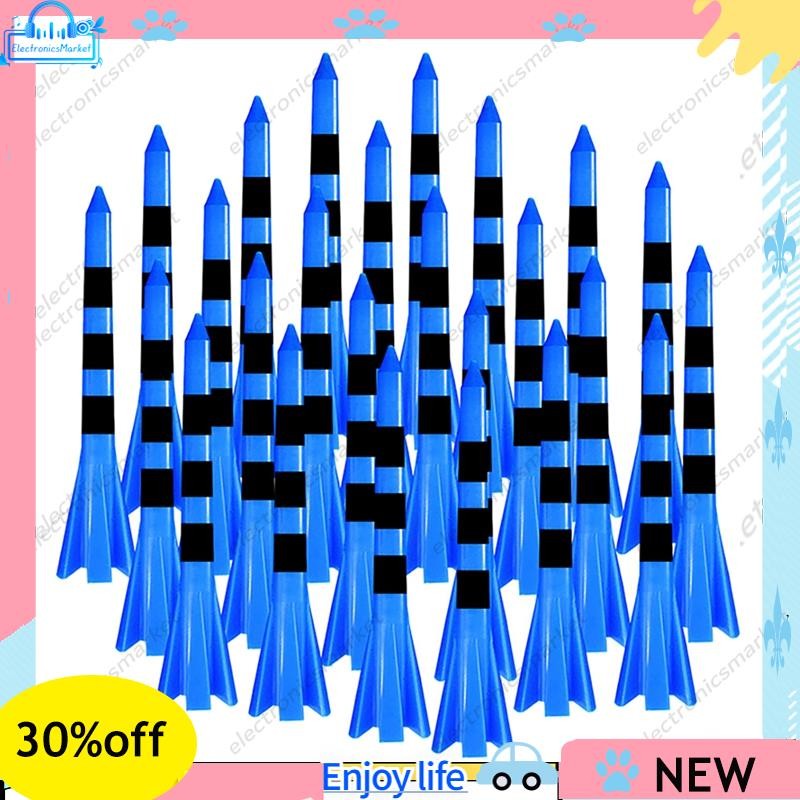 🌹Pacote De Camisetas De Golfe De Plástico Com 50 Reduz A Fricção E 5 Pontas Acessórios 3-1/4 Polegadas