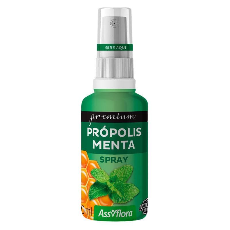 Spray de Própolis Premium Assiflora Sabor Menta 30ml em Oferta na Shopee