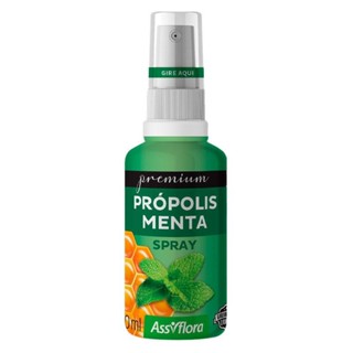 Spray de Própolis Premium Assiflora Sabor Menta 30ml em Oferta na Shopee