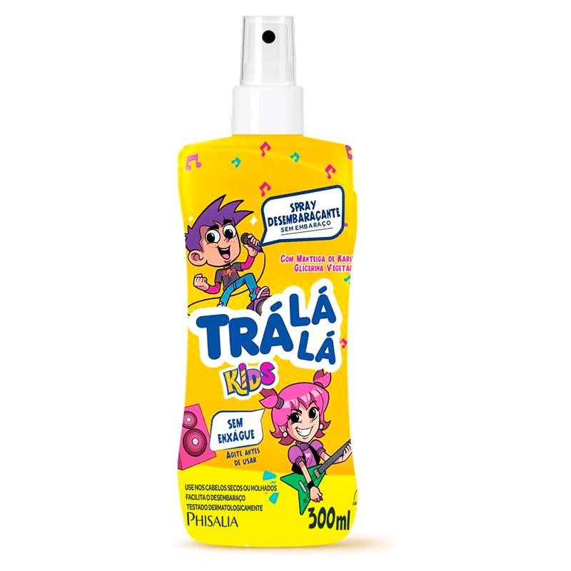 Spray Desembaraçante Trá Lá Lá Kids Sem Embaraço 300ml em Oferta na Shopee