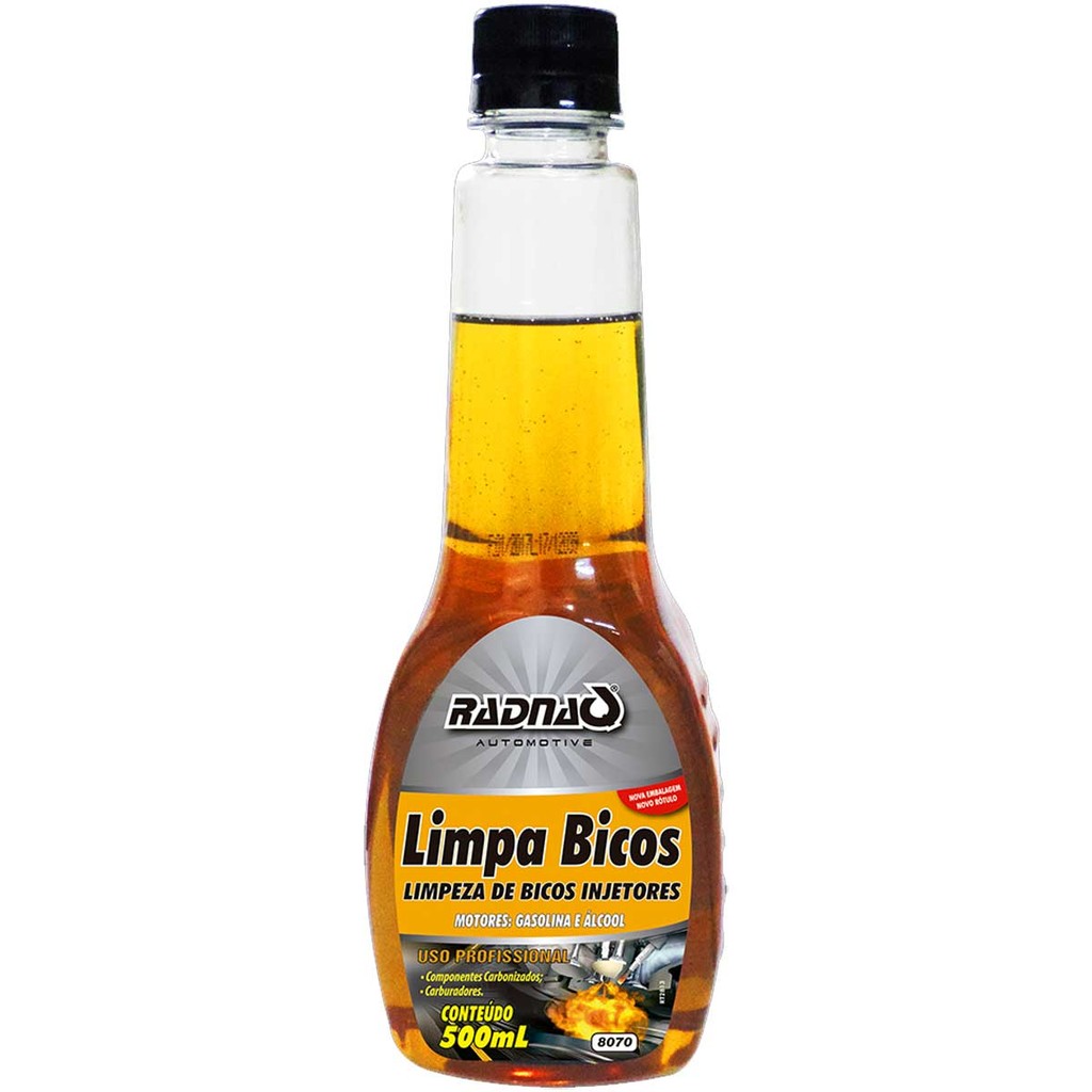 Limpa Bicos Injetores de Carro Radnaq 500ml RQ8070