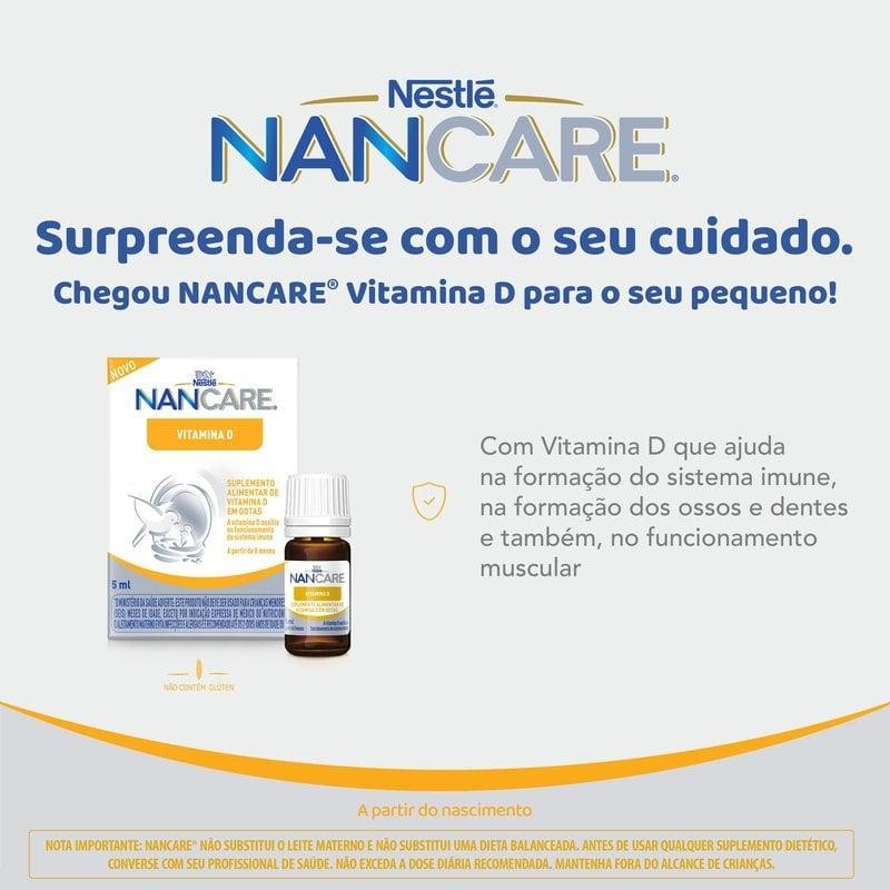 Suplemento Alimentar Nancare Vitamina D 5ml em Oferta na Shopee