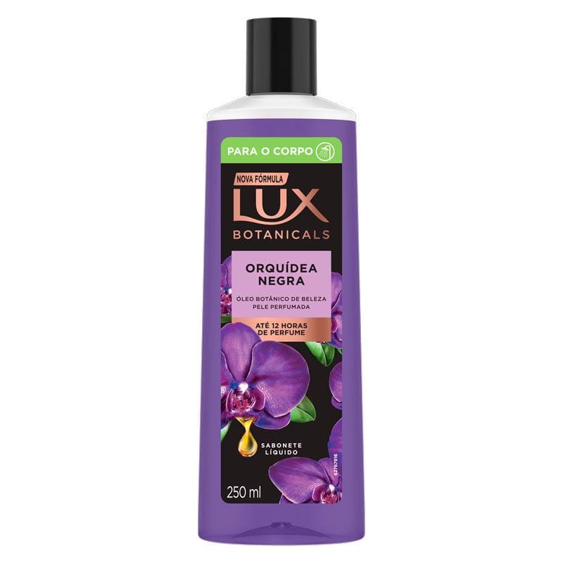 Sabonete Líquido Lux Botanicals Orquídea Negra 250ml em Oferta na Shopee