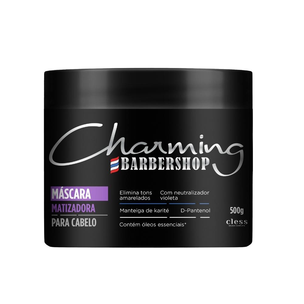 Mascara Matizadora Masculina Charming Barbershop  500g Mascara Matizadora Masculina Charming Barbershop 500g - Beauty