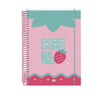 Caderno DAC Hello colegial com 10 matérias – com 160 folhas em Oferta na Shopee