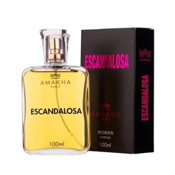 Perfume Feminino Escandalosa 100ml Amakha Paris - Floral Marcante - Alta Projeção