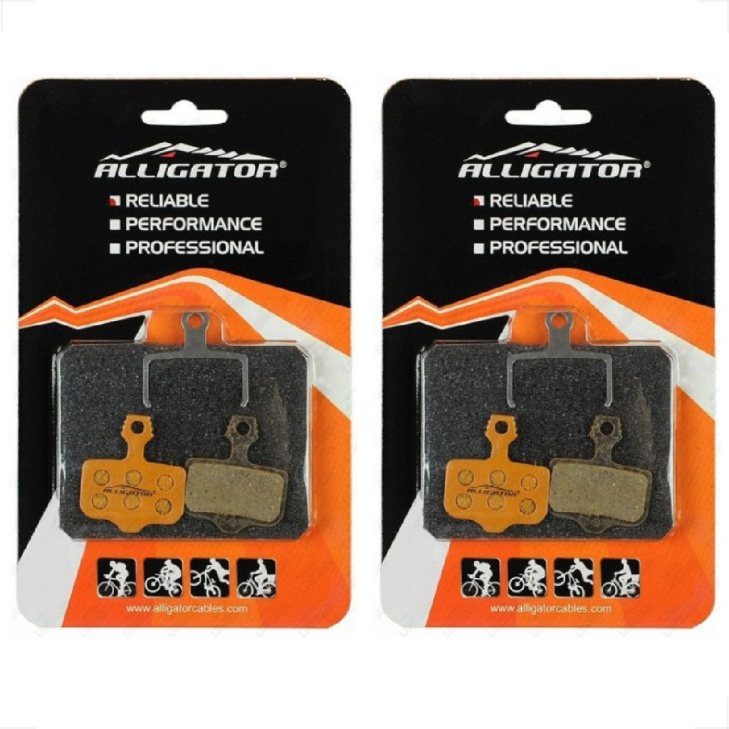 2 Par Pastilha De Freio a disco Sram Alligator Level Tl Elixir Avid Par Organica bicicleta bike