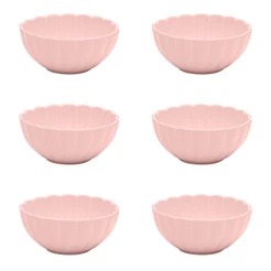 Jogo de 6 Tigelas Sobremesa 12cm Oxford Flora Dália