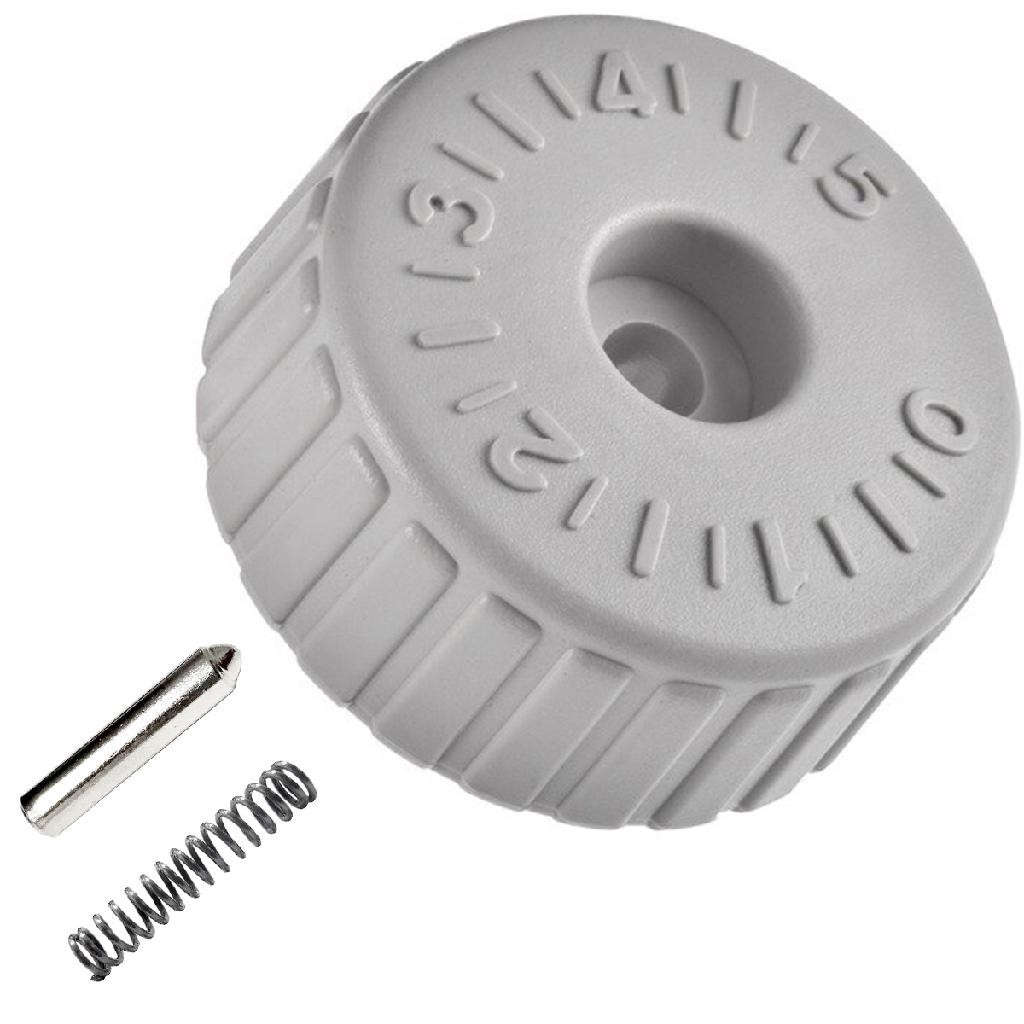 Botão Regulagem Ponto Pino Mola Maquina Costura Reta Industrial em Oferta na Shopee