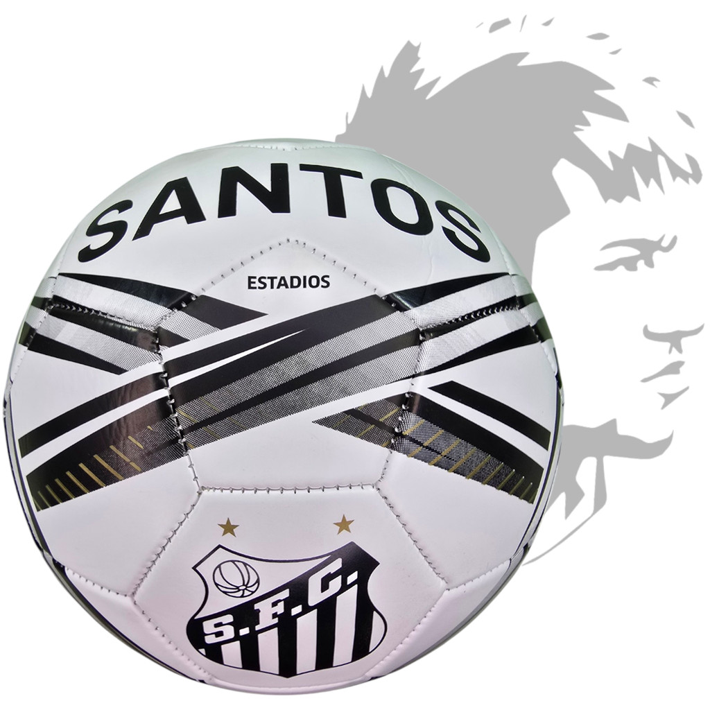 Bola Futebol De Campo Santos Oficial Estadios 5