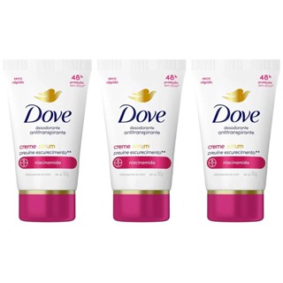 Desodorante Antitranspirante Dove Creme Sérum Previne Escurecimento Niacinamida 50g em Oferta na Shopee