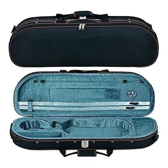 Estojo Case Meia Lua Para Scs 600 Violino 4/4 Luxo Térmico