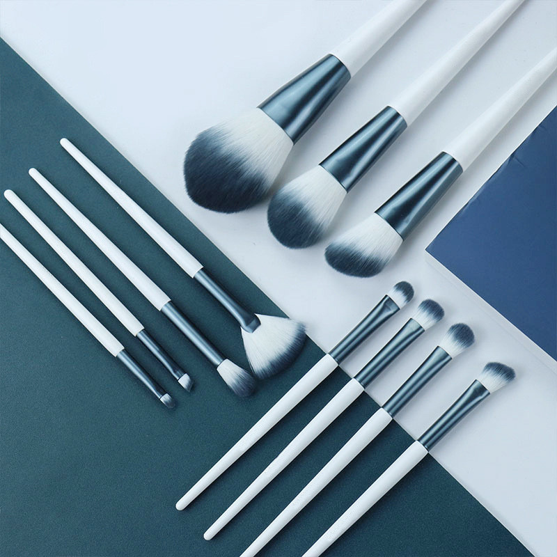 11 Conjuntos De Pincéis De Maquiagem Portáteis , Ferramentas De Beleza Profissionais , Adequados Para Iniciantes