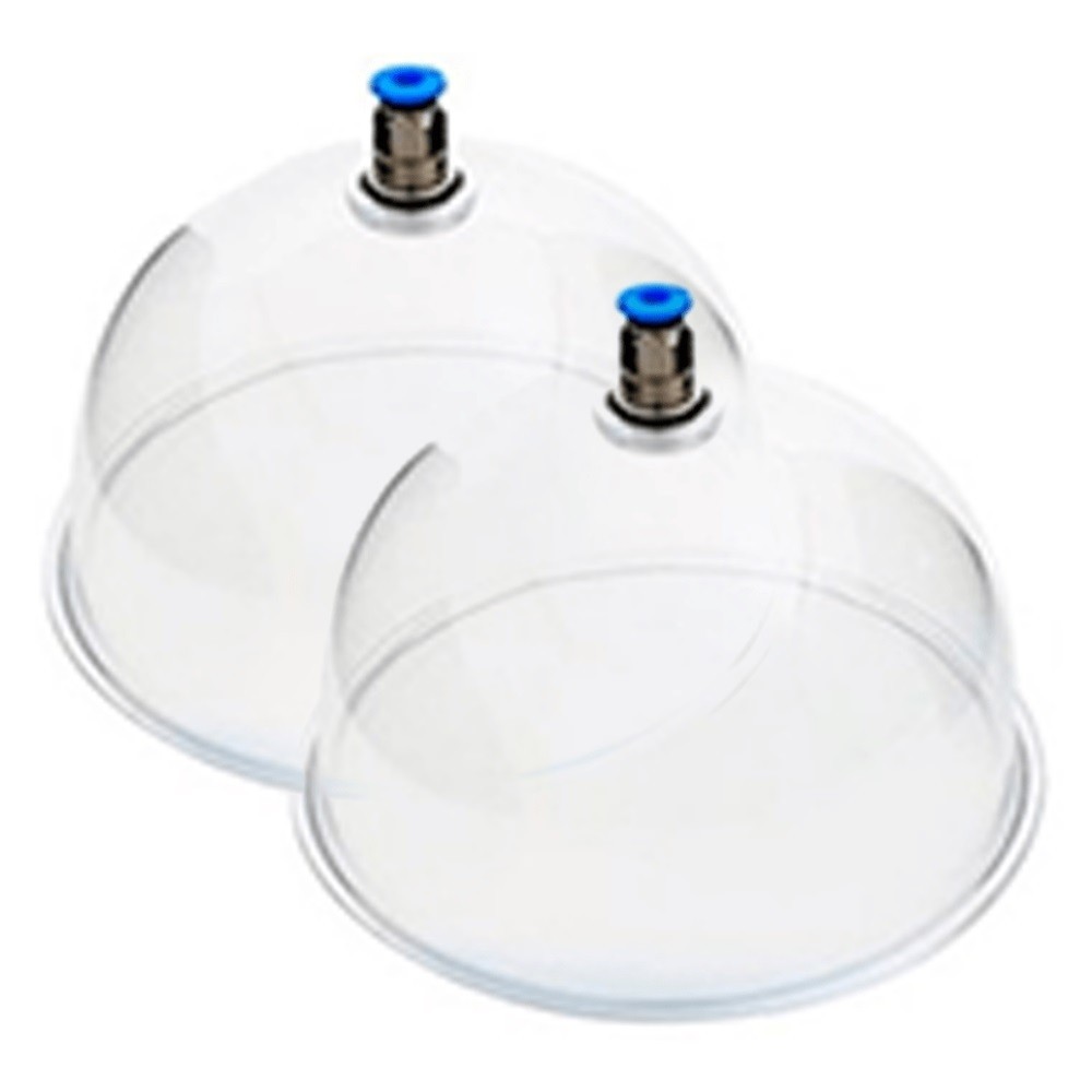 Jogo De 2 Ventosas Bum Up Levanta Bumbum 16cm Médio  Estek