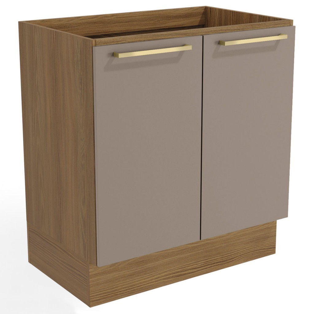 Armário de Cozinha Botanic 2 Portas em Oferta na Shopee