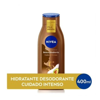 Locao Deo Hidratante Nivea Beleza Radiante Cuidado Intenso Pele Negra 400ml em Oferta na Shopee