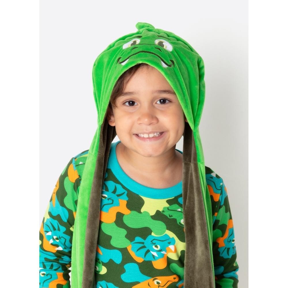 Gorro Menino Dino Trio - Puket em Oferta na Shopee
