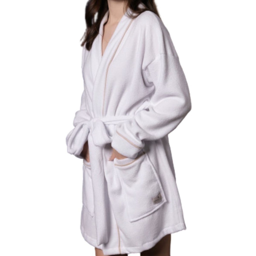 Roupão Moon Feminino Plusch Inverno Poliester com Cordão Avesso Felpado 509
