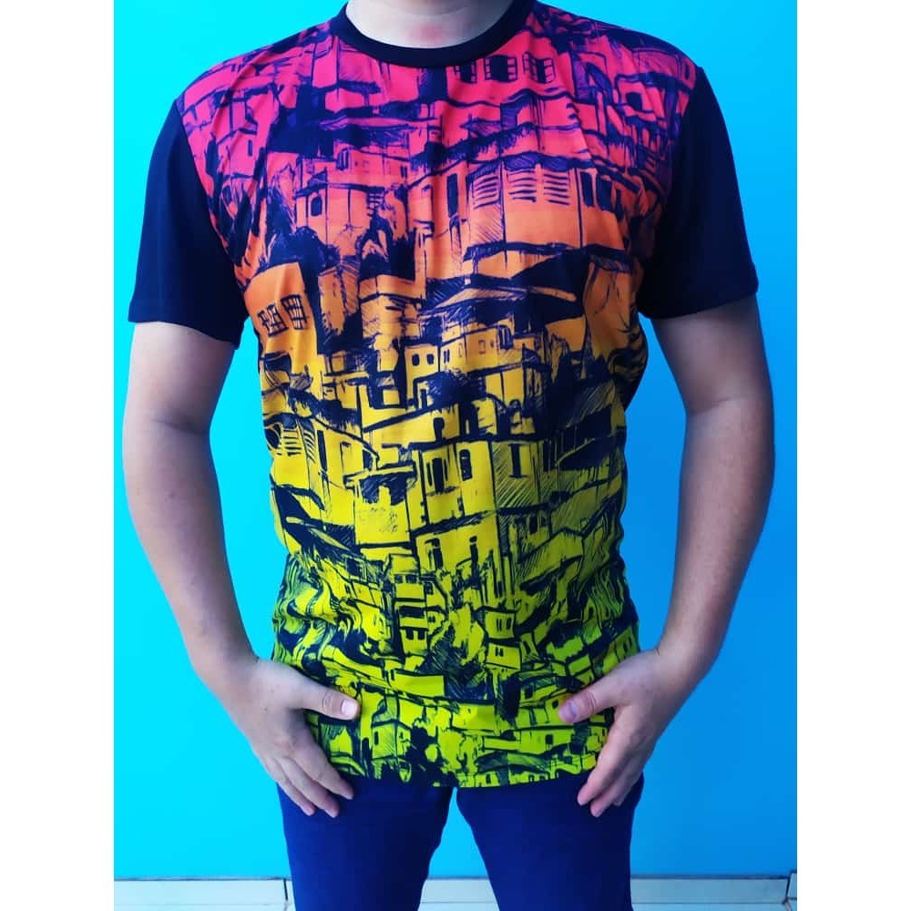 Camiseta Long Line de Quebrada Várias Estampas Maloka Coringa Favela Metralhas Tio Patinhas Chora Agora Ri Depois LL106