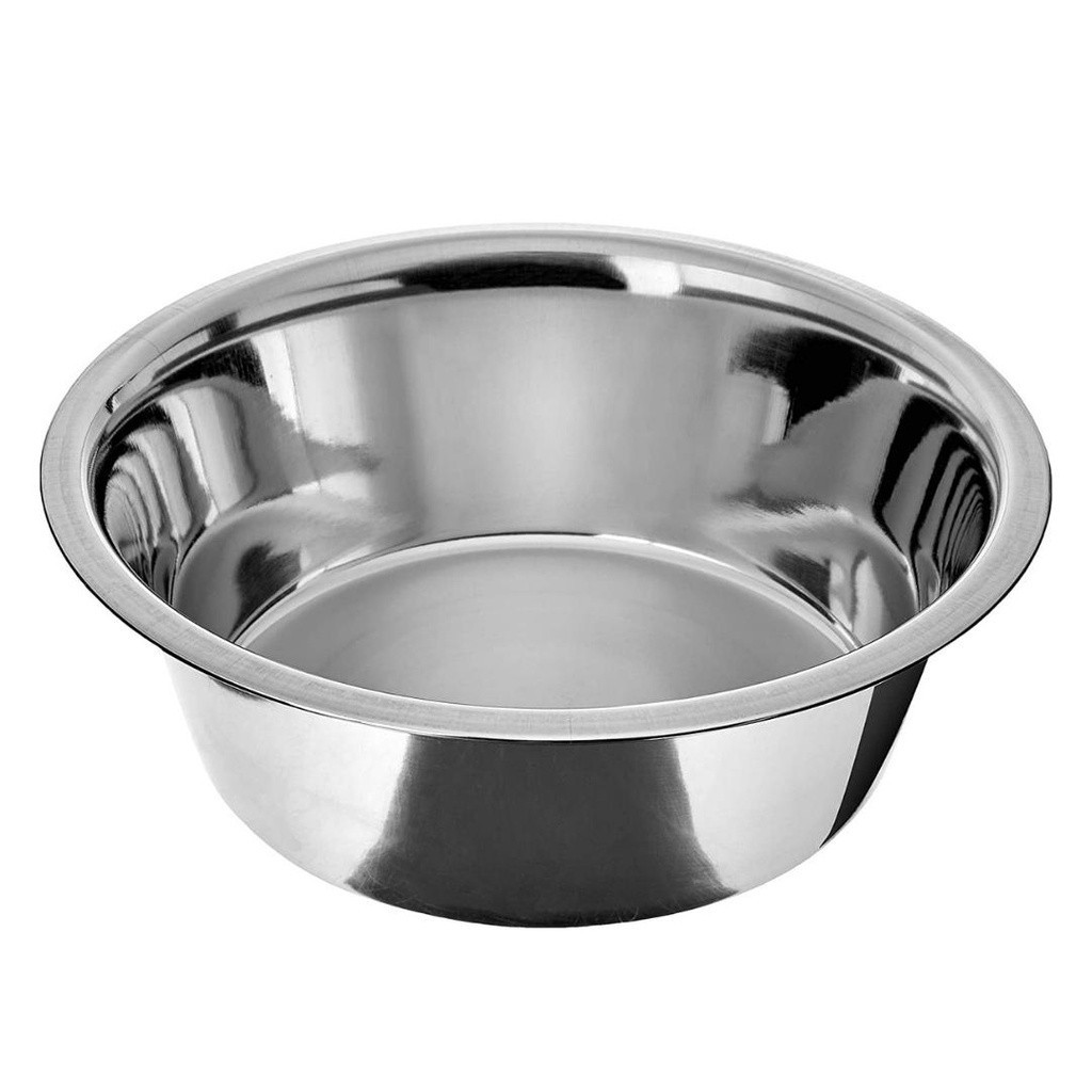 Tigela Inox Para Cães Porte Grande Pet Comedouro 1,4l Chalesco