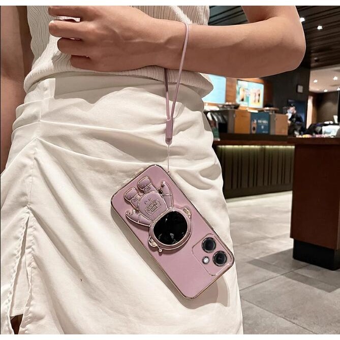 Detalhes do Capa Para Suporte Motorola G31 G54 G84 G62 5G G72 G73 G13 G23 G32 TPU Eletroplatada À Prova De Choque Com Alça