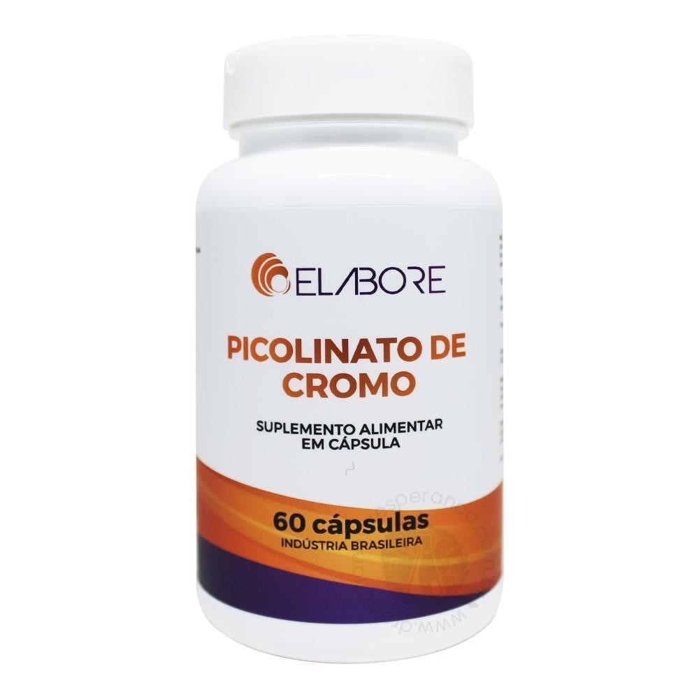 PICOLINATO DE CROMO ELABORE COM 60 CÁPSULAS - Health