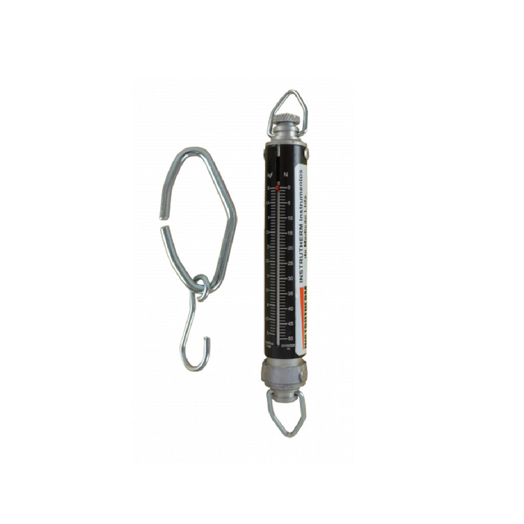Dinamômetro Analógico 0 A 5 Kgf Tubular Graduação 100 Gf Alumínio Linear At-5 Portátil Certificado