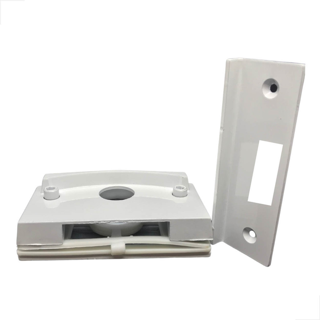 Kit Para Janela De Correr Vidro Alvenaria Metal Sem Miolo Branco Kit12