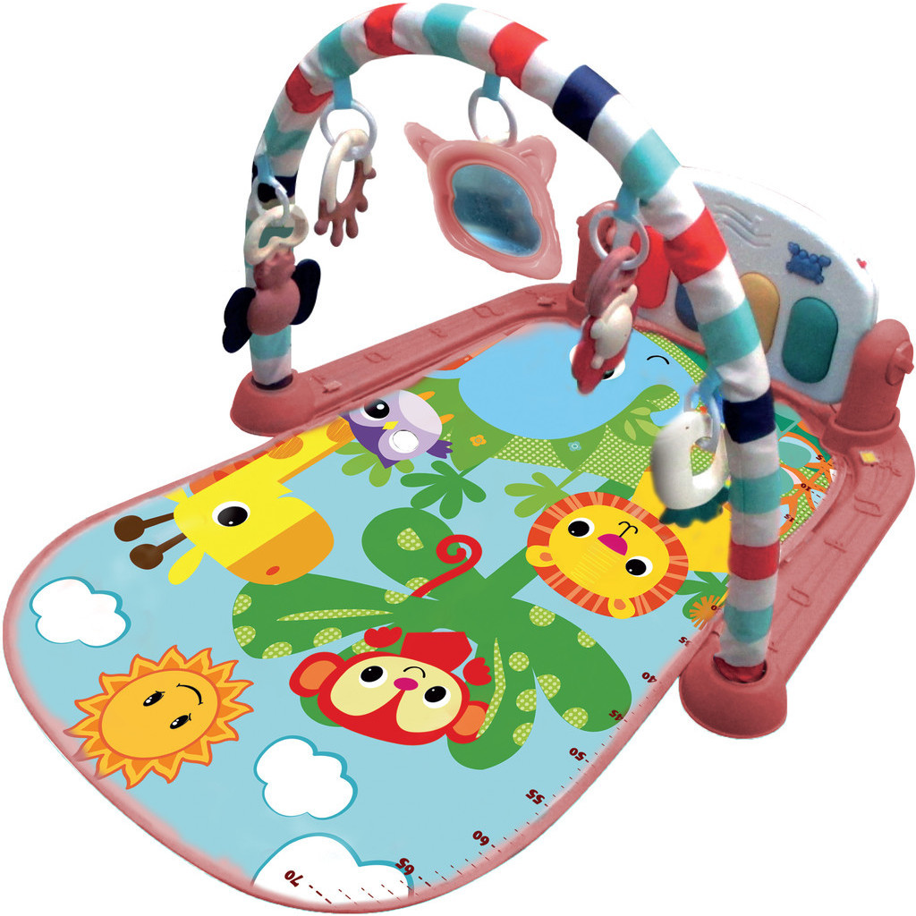 Ginásio Musical do Bebê Piano Kitstar Vermelho