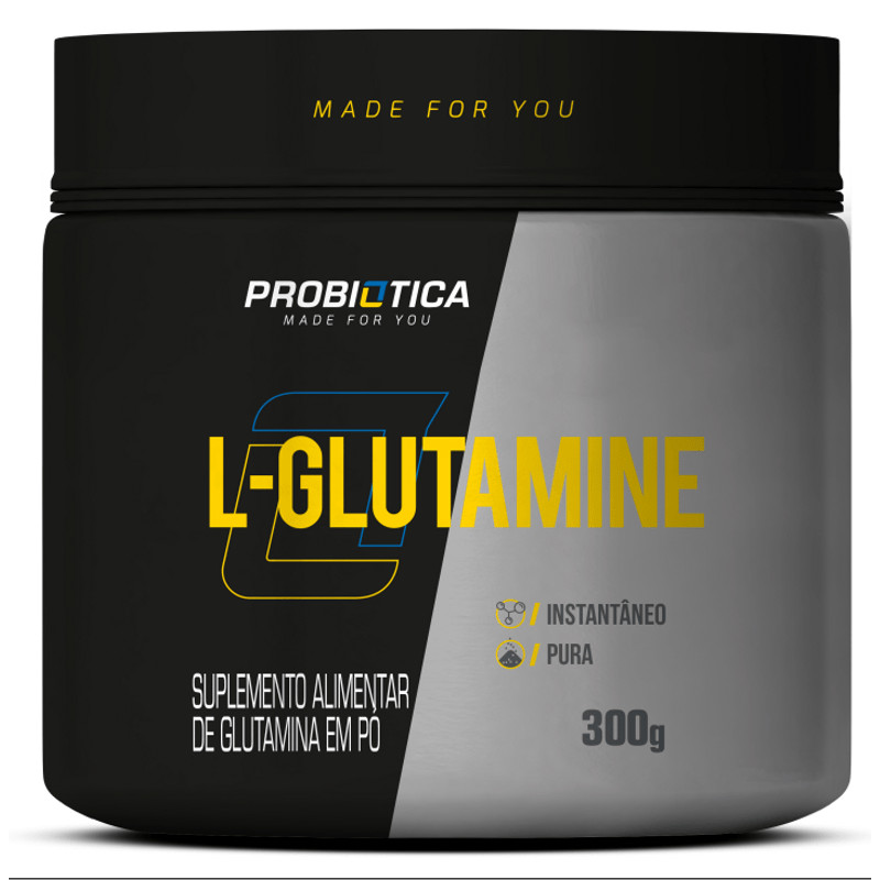 Suplemento Em Pó Glutamina L Glutamine Pote 300g Probiotica