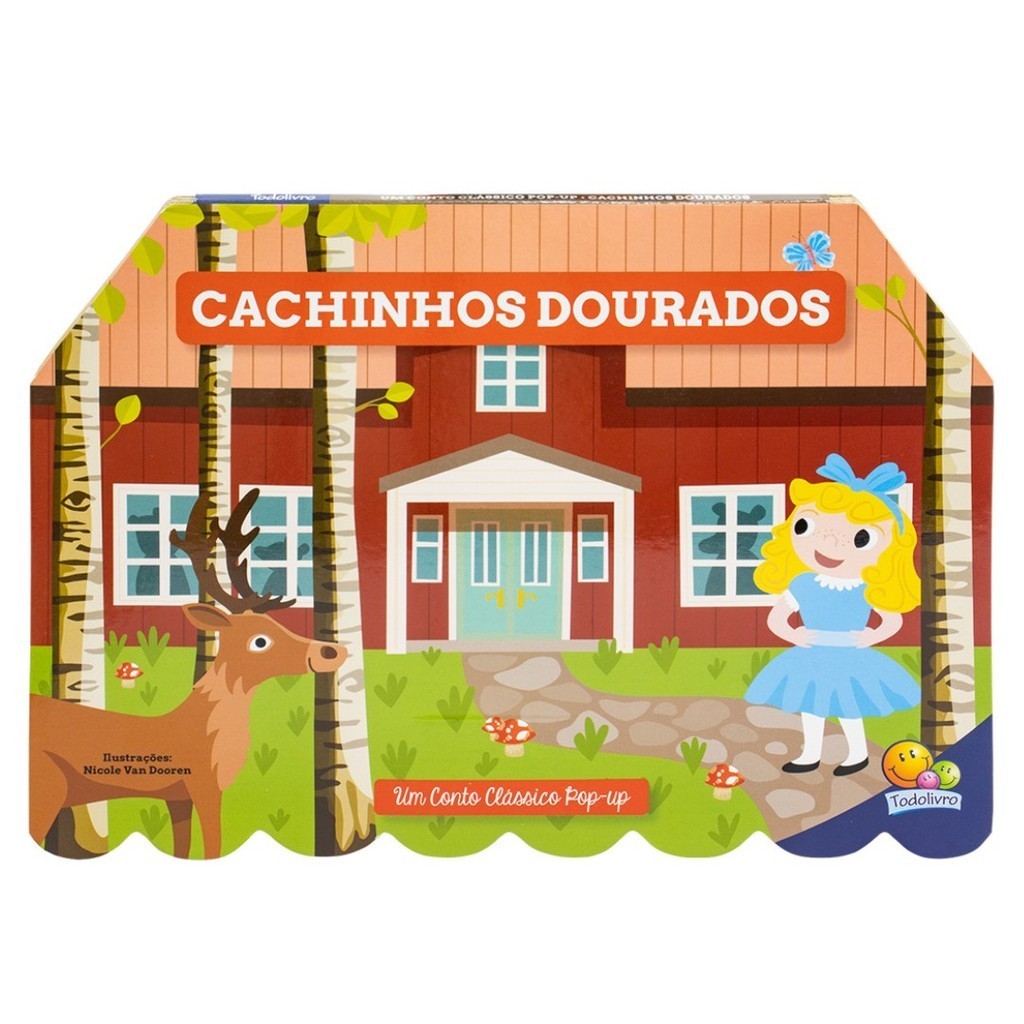 Livro Infantil Um Conto Clássico Pop-up: Cachinhos Dourados Todolivro