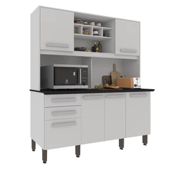 Cozinha Luna Plus 6 Portas 2 Gavetas Imop